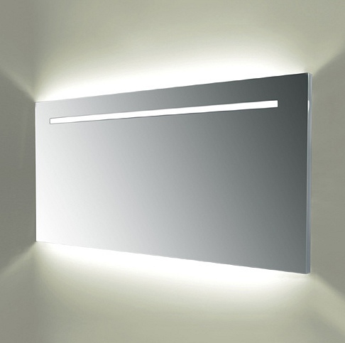 Large Illuminated Bathroom Mirror