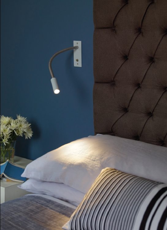 Adjustable Arm LED Bedside Reading Light