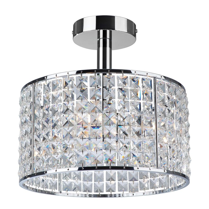 Crystal Ceiling Light for Bathroom