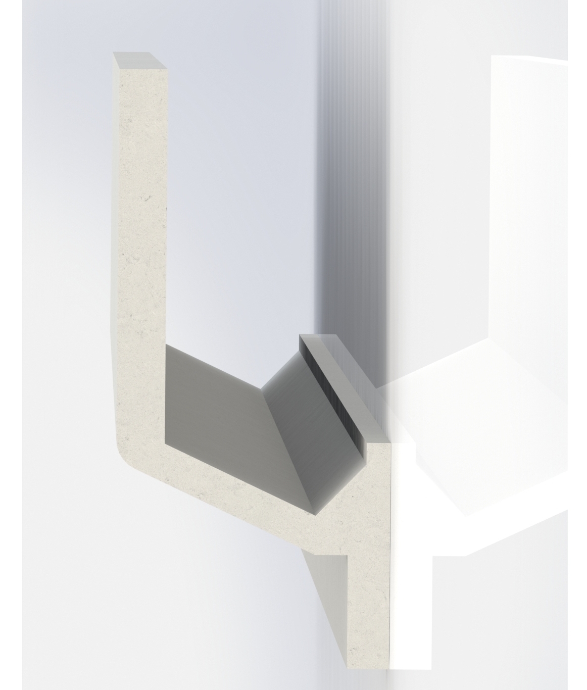Recessed Plaster Wall Wash Lighting