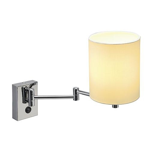 Traditional Extendable Wall Lamp with Shade