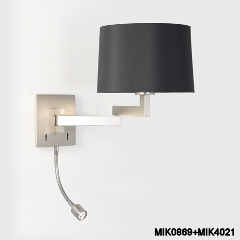 Bedside Reading Light - Matt Nickel