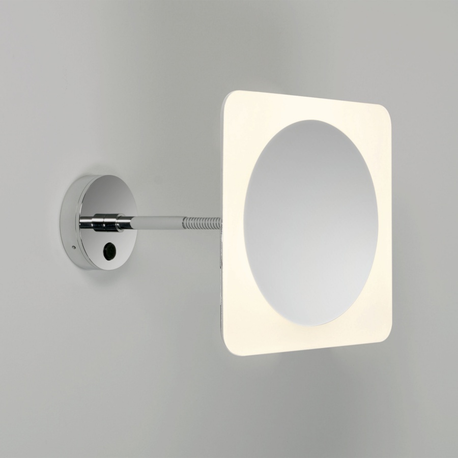 Square LEDs Magnifying Mirror