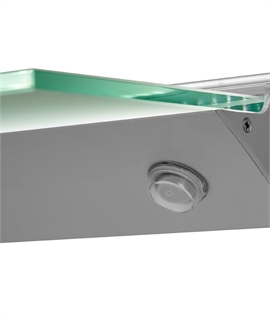 Sensio Florence LED IP44 Glass Shelf Light - 500mm Wide