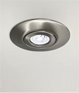 LED Downlight with GU10 Bulb to Cover Large Holes - 3 Finishes
