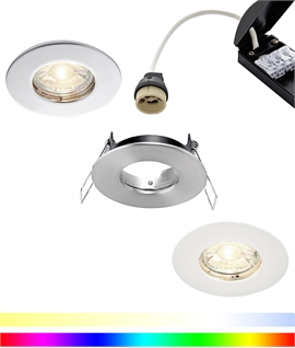 Fire Rated Low Profile Downlight with Variable Colour Plus White Lamp