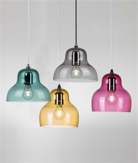 Colourful Jelly Glass Pendant by Innermost