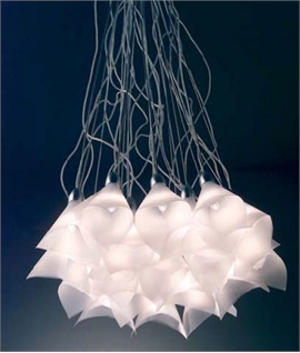 Modern Twisted Wire Light Pendant - Jogg Chandelier 19 Shades