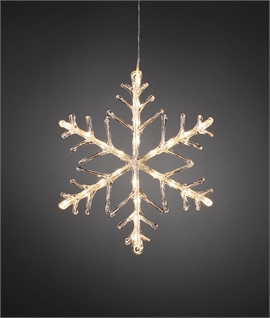 LED Light Up Christmas Hanging Snowflake