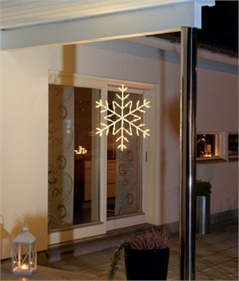 LED Light Up Christmas Hanging Snowflake