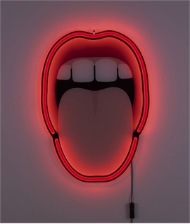 LED Lamp Tongue Wall Light by Seletti