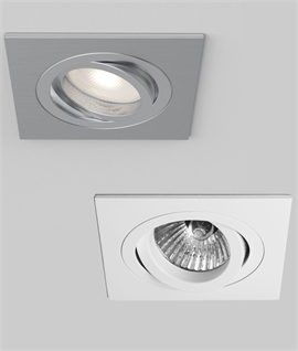 Fire Rated Mains Square Adjustable Downlight 
