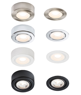 Straight to Mains LED Under Cabinet Light - Surface or Recess Mount