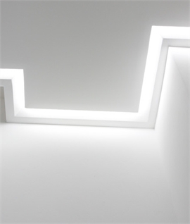 Micro Blade 63 Angled Recessed Profile for LED Tape