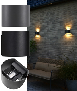 LED Up and Down Gobo Filter Exterior Wall Light