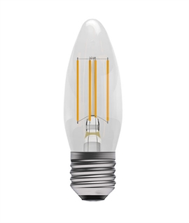 E27 4w LED Filament Clear Candle Lamp