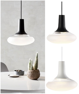 Frosted Glass Pendant for GU10 Lamp Dia 245mm 