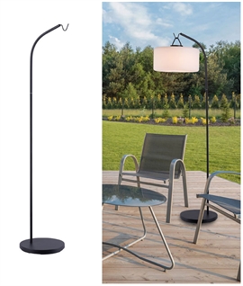 Exterior Floor Lamp Stand for Rechargeable Shades