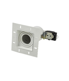 Adjustable Square Trimless Fire Rated GU10 Downlight