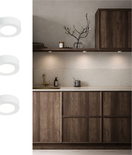 CCT Colour Selectable LED Under Cabinet Light for Kitchens - Surface or Recess Mount