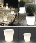 Illuminated Plant Pot for Plants - Large Height 400mm 