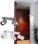 Stylish Adjustable Spot Light Ceiling Bar - Twin or Triple Option