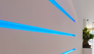 Natural Gypsum Linear Lighting Systems
