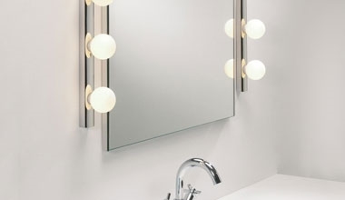 Lights for Use Around a Bathroom Mirror