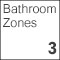 Suitable for Bathroom Zone 3