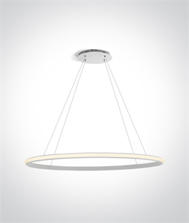 Extra Large Suspended Circular Pendant 25w LED 