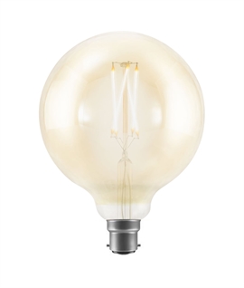 B22d 125mm 4w LED Filament Tinted Globe Lamp