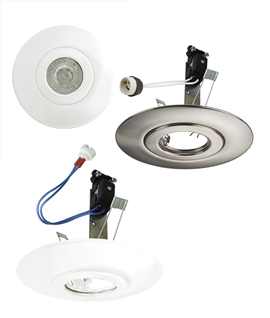  Extra Large LED Downlight Complete with 12v 50w Halogen Bulb - Dimmable & Cover Holes up to 140mm