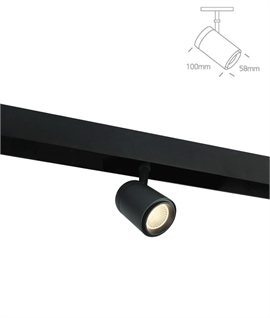 High-Intensity Magnetic Track LED Spotlights - 3 Sizes