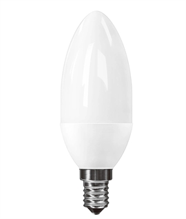 E14 2w LED Opal Candle Lamp Natural White 4000K 