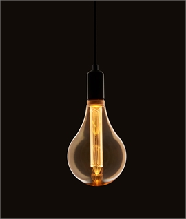 E27 243mm 2.5w Amber Decorative Filament Lamp