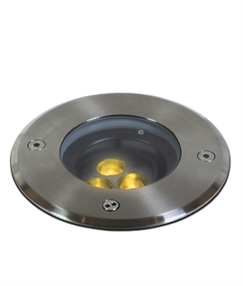 Stainless Steel 316 COB LED In-Ground Uplight - Tiltable