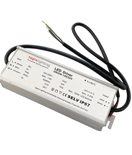 IP67 150w 24V DC Constant Voltage LED Driver