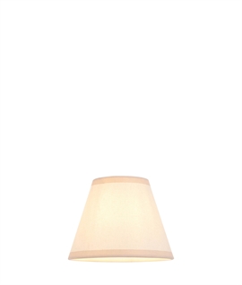 White Tapered Shade - 6 Size Options