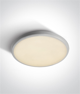 LED CCT Variable Round Flush Mounted White Ceiling Light - IP54