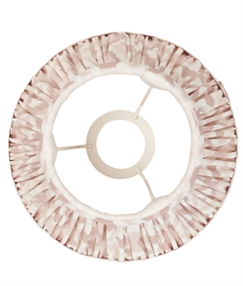200mm Pleated Fabric Shade - 4 Colour Options