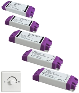 24V LED Drivers - Dimmable with Standard Wall Dimmers
