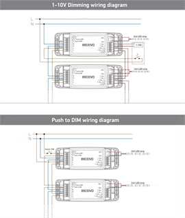 24V 30W 1-10V & Push to Dim Constant Voltage Dimmable LED Driver