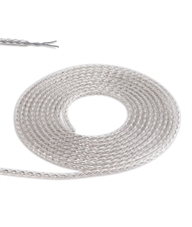 25m Clear Twisted 2 Core 0.75mm Cable 