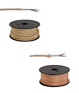 25m Roll Braided 2 Core 0.75mm - Gold or Rose Gold Option 25m Roll Braided 2 Core 0.75mm - Gold or Rose Gold Option