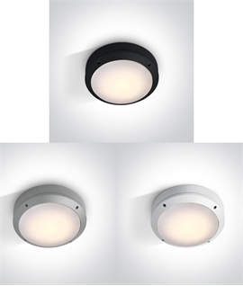 Circular 275mm Flush Mounted Ceiling Light - E27 Lamps