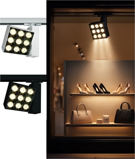 Adjustable 30w COB LED Track Light for Window Display or Showroom
