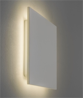 Backlit Plaster Wall Lights - Subtle and Glare Free Lighting ...
