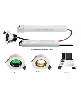 5W LED Non-Maintained Emergency Downlight