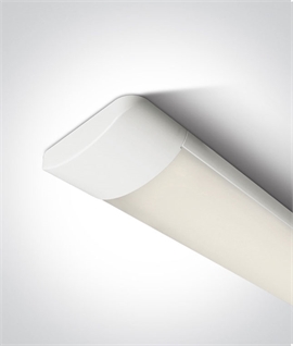 48W 3k LED Linear LED with Opal Diffuser - Direct or Suspended Lighting for Offices