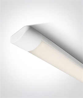 35W 3k LED Linear LED with Opal Diffuser - Direct or Suspended Lighting for Offices